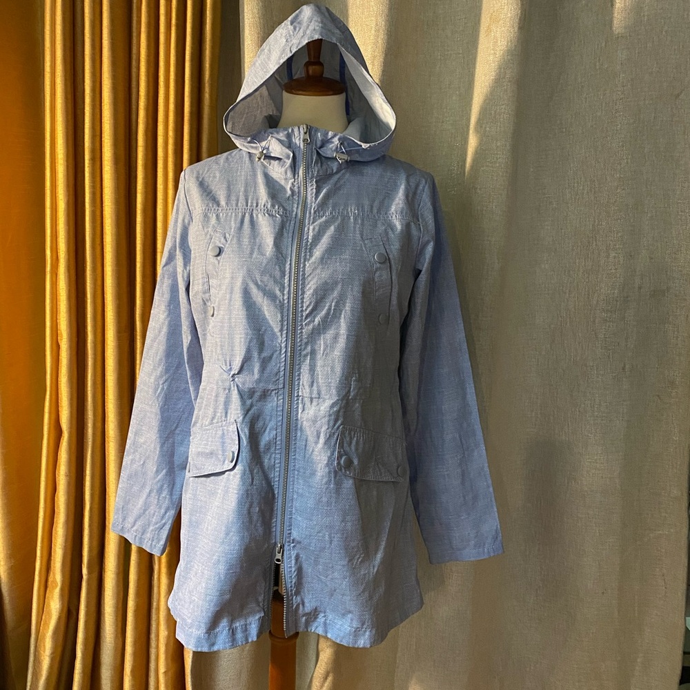 Mondetta Sky Blue Windbreaker Utility Jacket